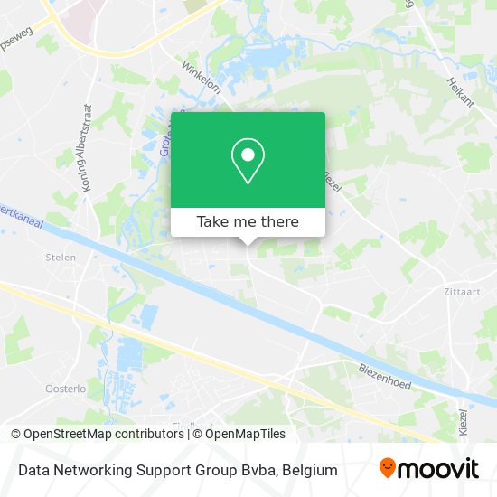 Data Networking Support Group Bvba map