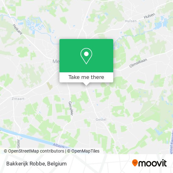 Bakkerijk Robbe map