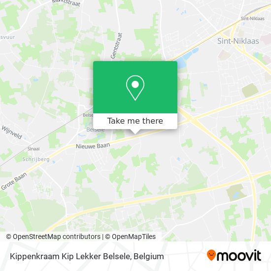 Kippenkraam Kip Lekker Belsele map