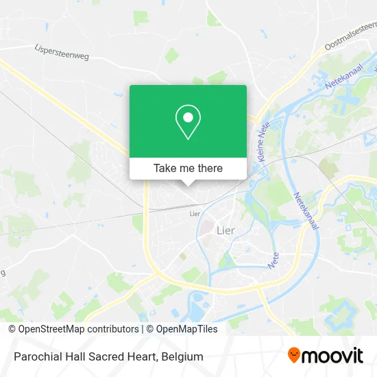Parochial Hall Sacred Heart map