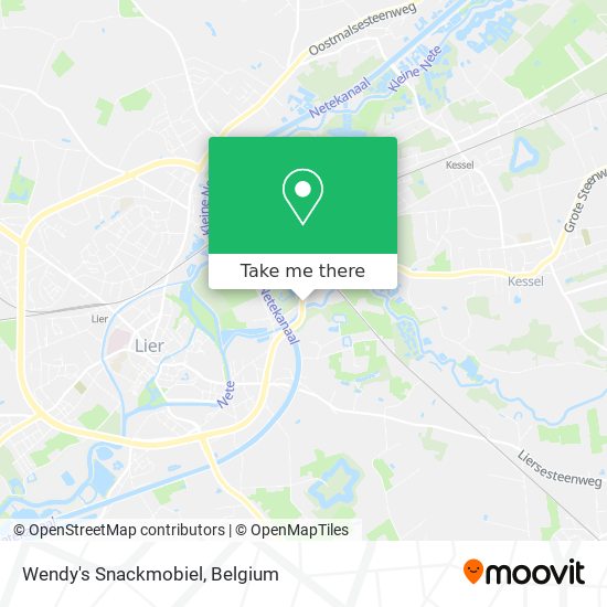 Wendy's Snackmobiel map