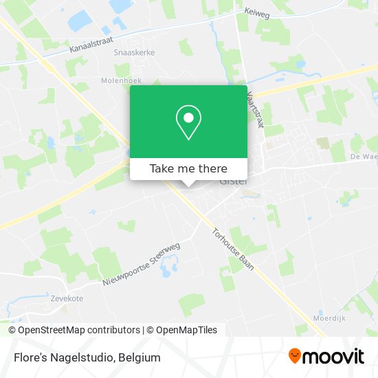 Flore's Nagelstudio plan