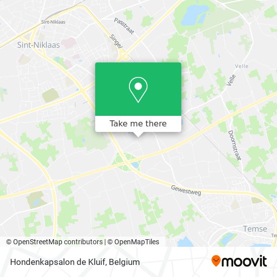 Hondenkapsalon de Kluif plan