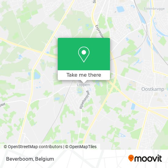 Beverboom map