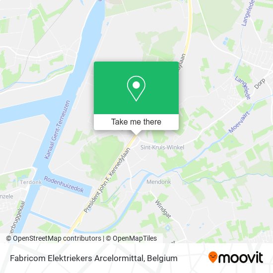 Fabricom Elektriekers Arcelormittal map