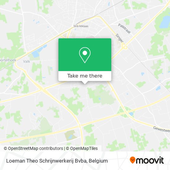 Loeman Theo Schrijnwerkerij Bvba plan