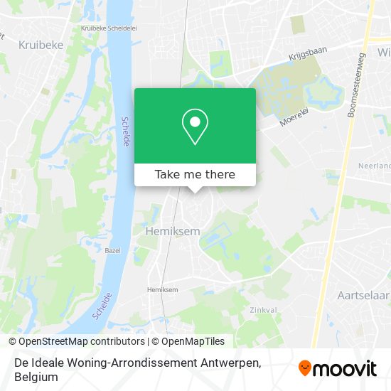 De Ideale Woning-Arrondissement Antwerpen plan