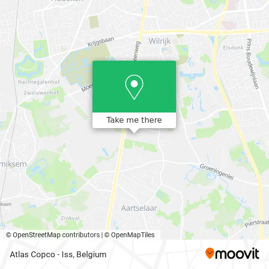 Atlas Copco - ISS map