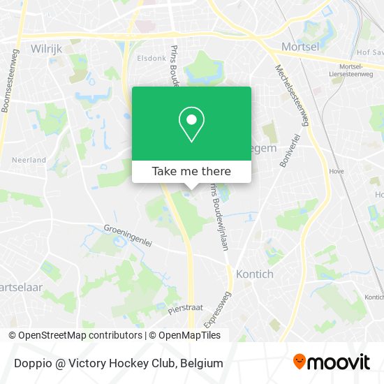 Doppio @ Victory Hockey Club map