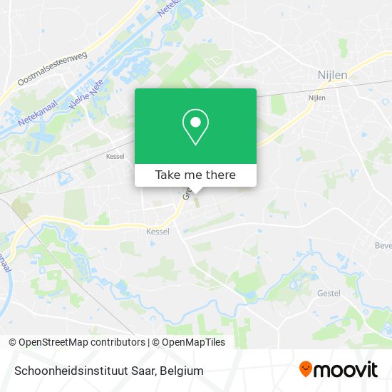 Schoonheidsinstituut Saar map