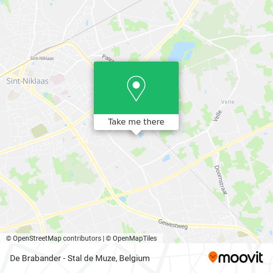 De Brabander - Stal de Muze plan