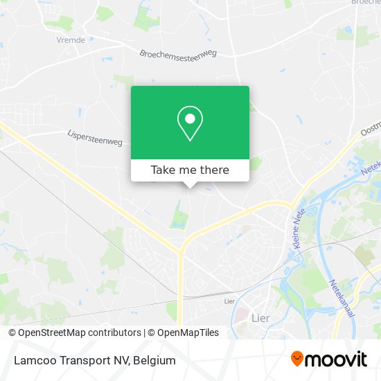 Lamcoo Transport NV map