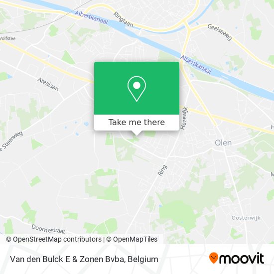 Van den Bulck E & Zonen Bvba map