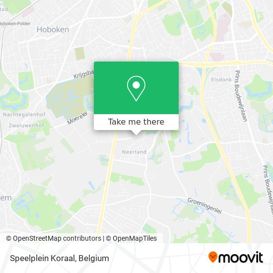 Speelplein Koraal plan