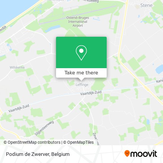 Podium de Zwerver map