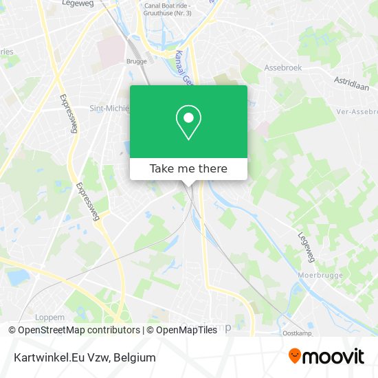 Kartwinkel.Eu Vzw map