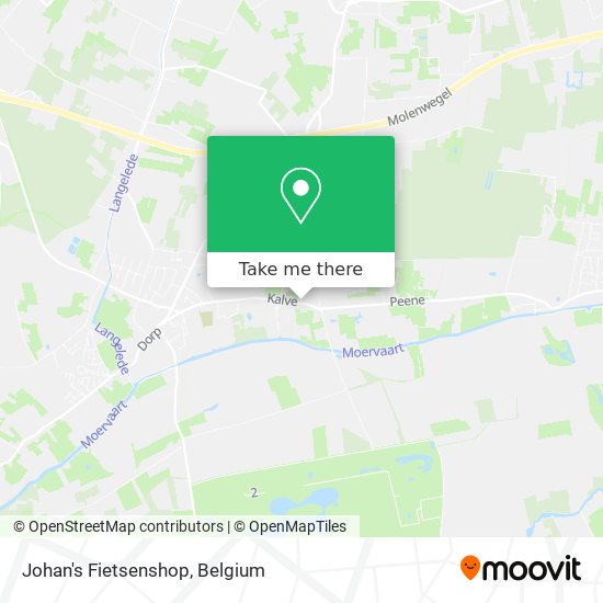 Johan's Fietsenshop map