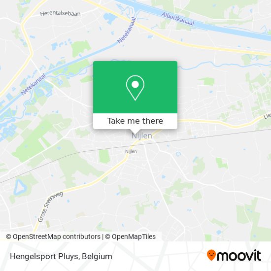 Hengelsport Pluys map