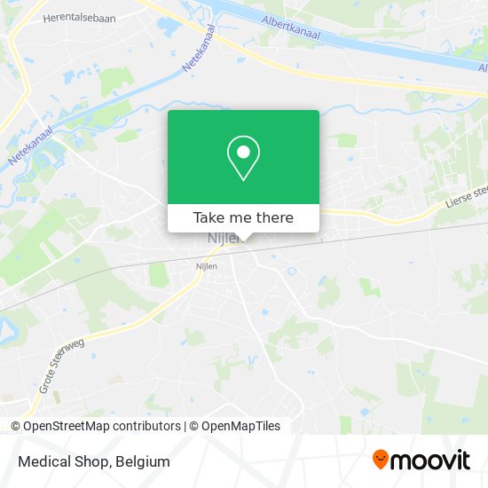 Medical Shop map