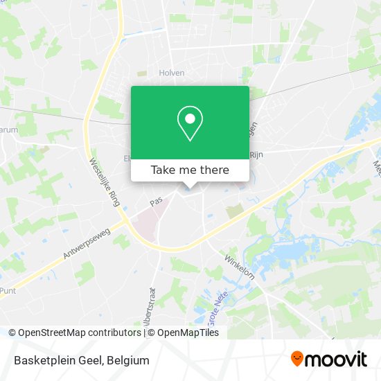 Basketplein Geel map