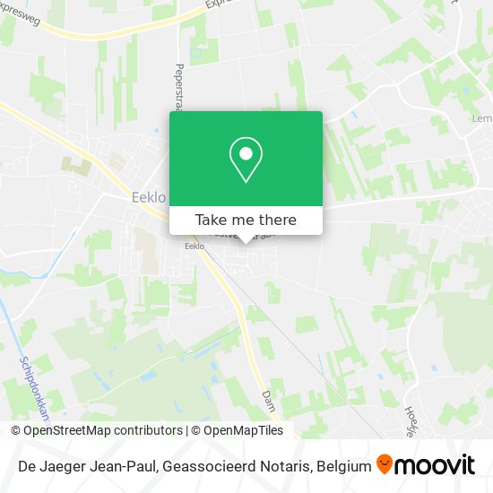 De Jaeger Jean-Paul, Geassocieerd Notaris map