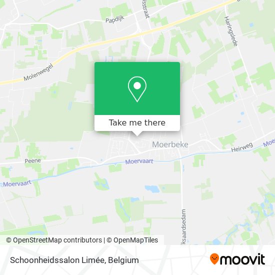 Schoonheidssalon Limée map