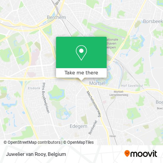 Juwelier van Rooy map