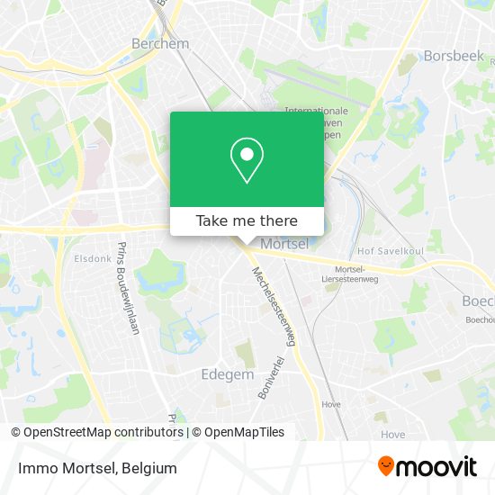 Immo Mortsel map