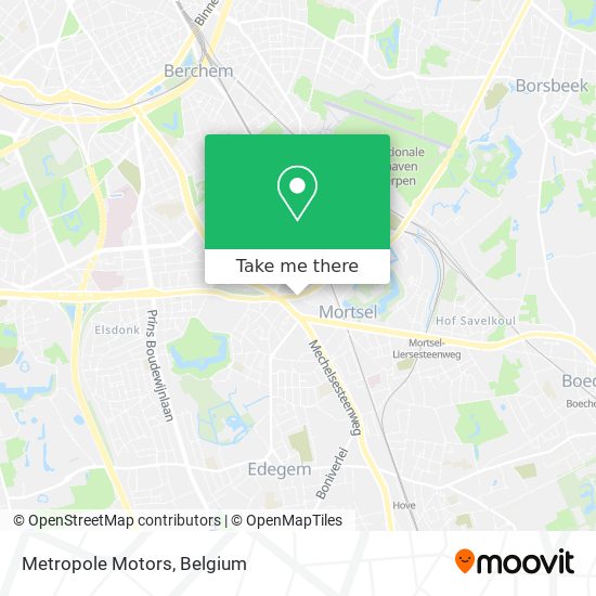 Metropole Motors map