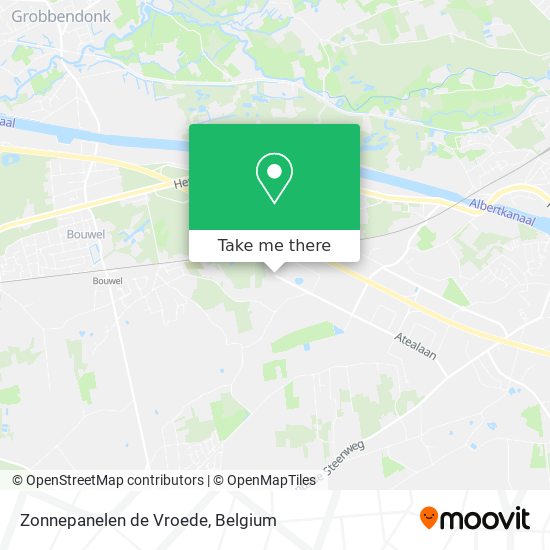 Zonnepanelen de Vroede plan