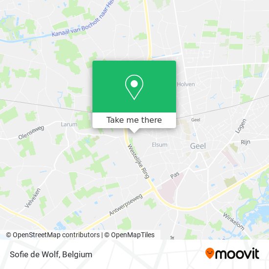 Sofie de Wolf map