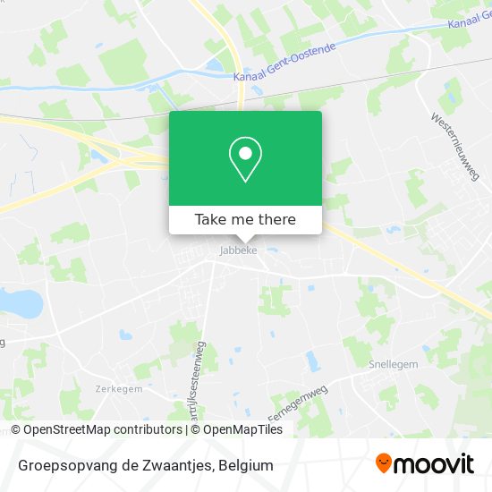 Groepsopvang de Zwaantjes plan