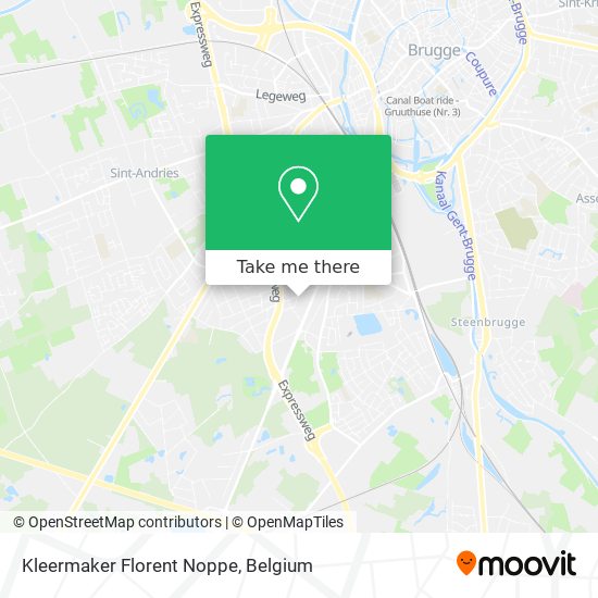 Kleermaker Florent Noppe map