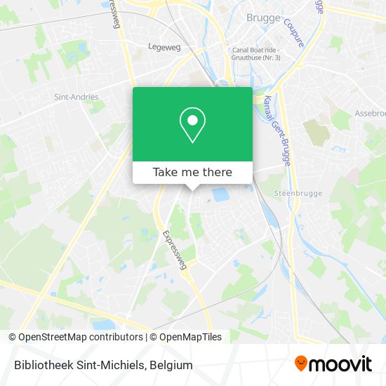 Bibliotheek Sint-Michiels plan