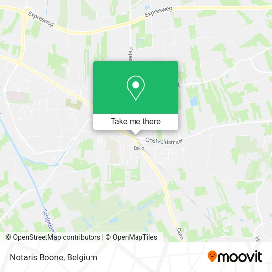 Notaris Boone map