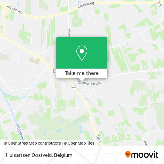 Huisartsen Oostveld map