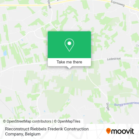 Rieconstruct Riebbels Frederik Construction Company map