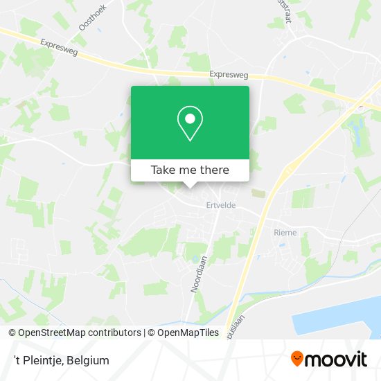 't Pleintje map