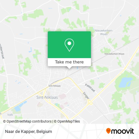 Naar de Kapper plan