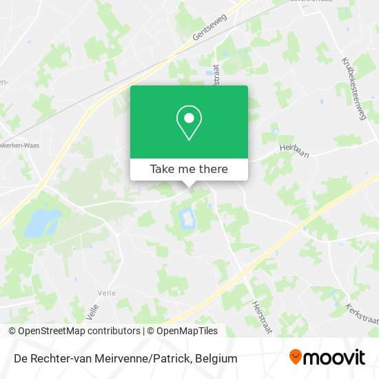 De Rechter-van Meirvenne / Patrick map