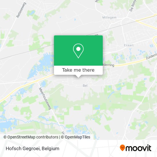 Hofsch Gegroei map