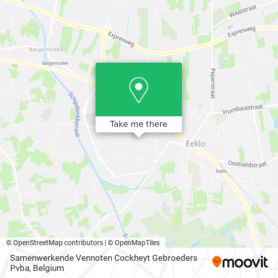 Samenwerkende Vennoten Cockheyt Gebroeders Pvba map