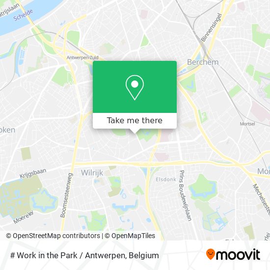 # Work in the Park / Antwerpen map