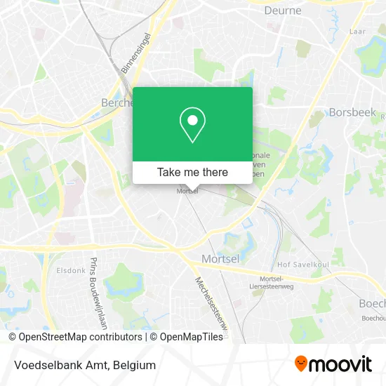 Voedselbank Amt map