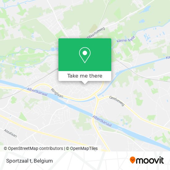 Sportzaal t map