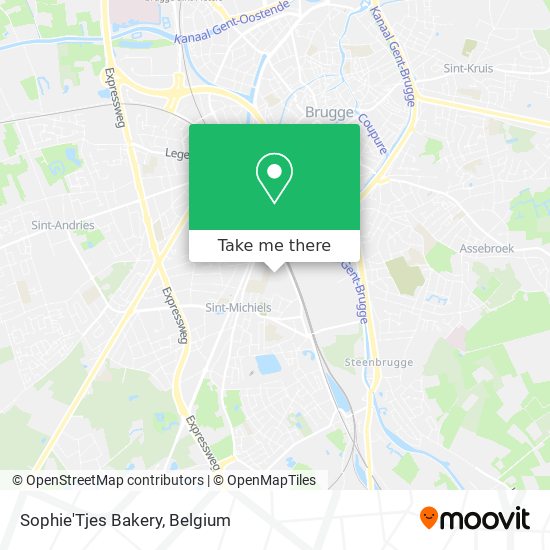 Sophie'Tjes Bakery map