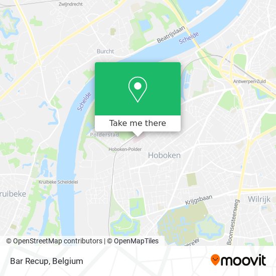 Bar Recup map