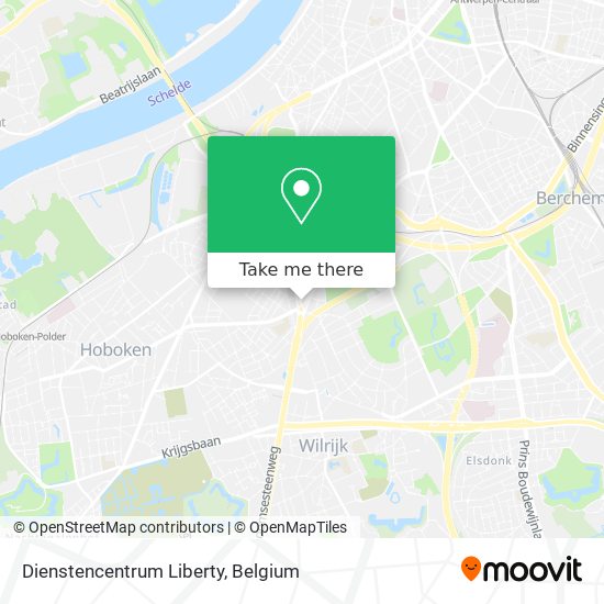 Dienstencentrum Liberty map