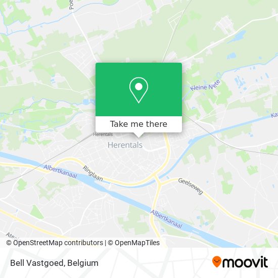 Bell Vastgoed map