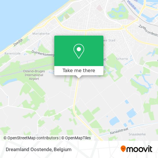 Dreamland Oostende map